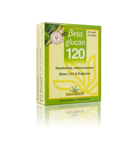 Beta glukan 120 - 30 kapslí
