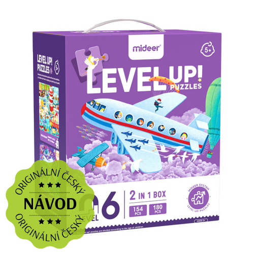 LEVEL UP! 06 - Skvelé prázdniny puzzle 2v1