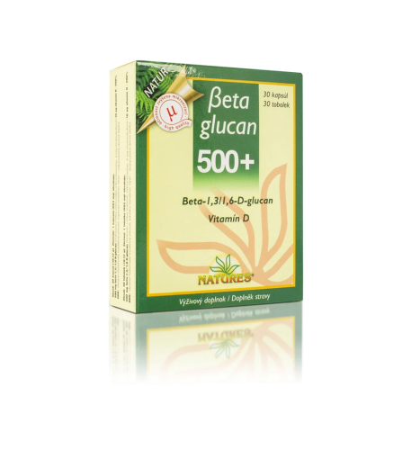 Beta glucan 500+ - 30 kapsúl