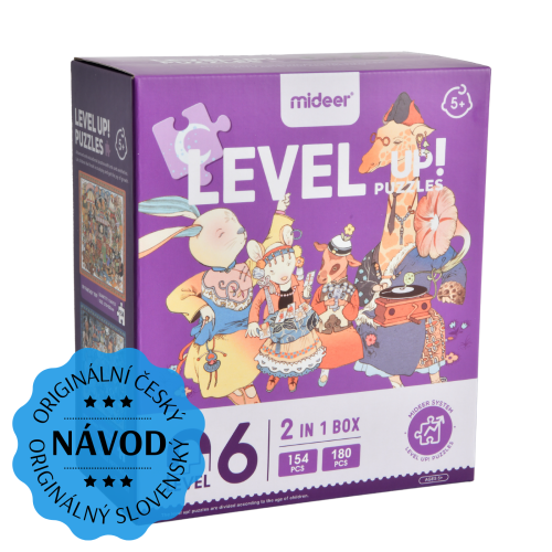 LEVEL UP! 06 - Zvieratká a sny puzzle 2v1