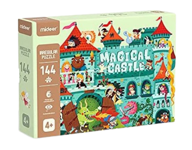 Umělecké puzzle - Kouzelný hrad - 144 dílků