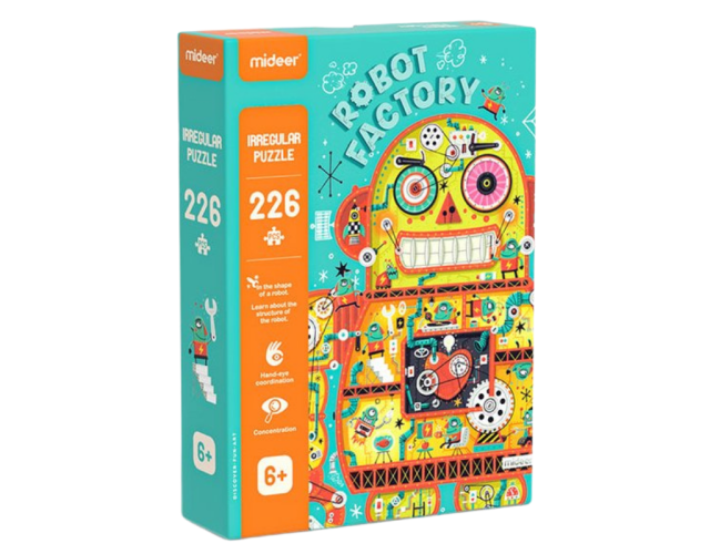 Umělecké puzzle - Robot - 230 dílků