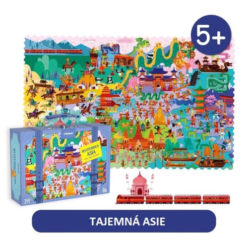 Tajomná Ázia puzzle 180 dielikov