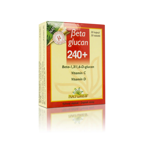 Beta glucan 240+ - 30 kapsúl