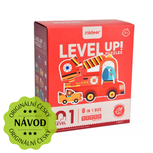 LEVEL UP! 01 - Doprava puzzle 5v1