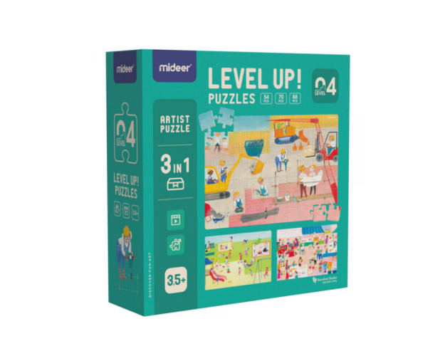 LEVEL UP! 04 - Motivy města - Puzzle