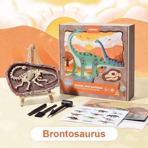 Vykopávání dinosaurů - Brontosaurus