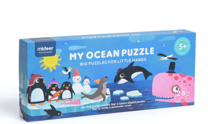 Môj oceánsky svet puzzle 28 dielikov