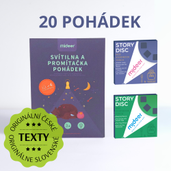 SADA Dětská promítačka 20 pohádek s českým návodem