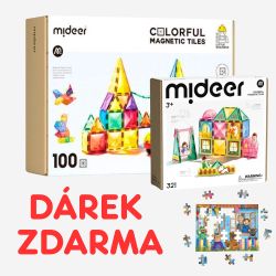 SADA Stavebnice 100 ks + stavebnice Naše rodina 32 ks