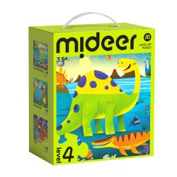 LEVEL UP! 04 - Dinosauři puzzle 3v1