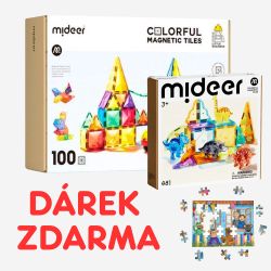 SADA Stavebnice 100 ks + stavebnice Dinosauři 48 ks