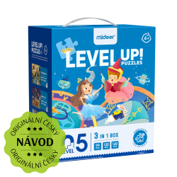LEVEL UP! 05 - Pohádkový svět puzzle 3v1