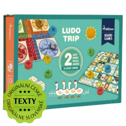 Společenská hra Ludo na cesty