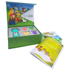 SADA Detská premietacia baterka 8 tradičných rozprávok II