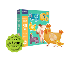 Moje první puzzle - Máma a dítě - 30 dílků POŠKOZENÝ OBAL
